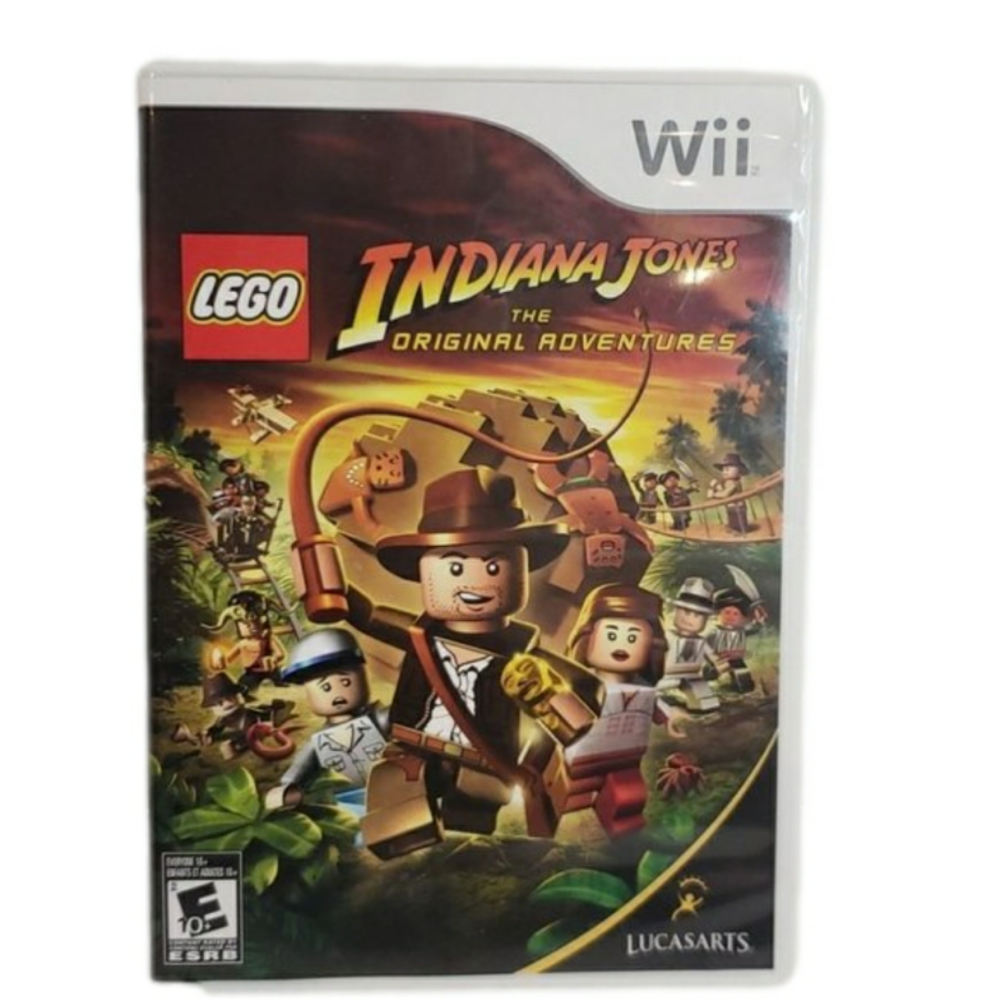 LUCASARTS 2008 Wii Indiana Jones The Original Adventures LEGO Ages  10+